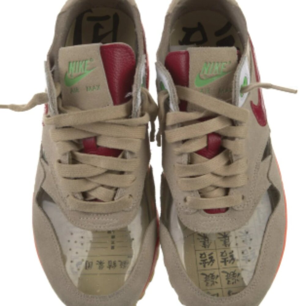 CLOT x Nike Suede Colorblock Pattern Sneakers Men's Size: 6